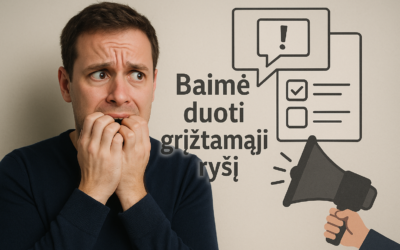 Baimė duoti grįžtamąjį ryšį